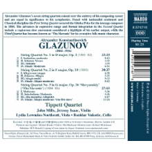 Tippett Quartet - Glazunov: Complete String Quartets, Vol. 1
