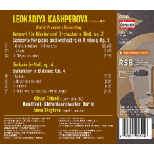 Triendl, Oliver - Leokadiya Kashperova: Piano Concerto; Symphony