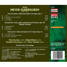Triendl, Oliver - Max Meyer-Olbersleben: Chamber Music