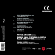 Altstaedt, Nicolas - Britten, Feldman & Veress: Blackbirds