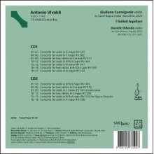 Carmignola, Giuliano - Vivaldi 100: 13 Violin Concertos