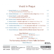 Blazikova, Hana & the Harmonious Society of Tickle-Fiddle Gentlemen & Robert Rawson - Vivaldi In Prague