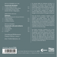 Queyras, Jean-Guihen & Luxembourg Philharmonic & Gustavo Gimeno - Lutoslawski: Concertos For Cello & For Orchestra / Bloch - Schelomo