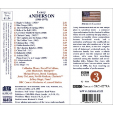 Anderson, L. - Orchestral Music Vol.1