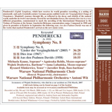 Penderecki, Krzysztof - Symphony No.8
