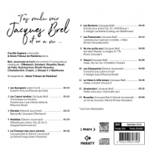 Seghers, Camille & Alexis Thibaut De Maisieres - T'as Voulu Voir Jacques Brel Et On a Vu ...