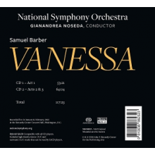 National Symphony Orchestra Kennedy & Gianandrea Noseda - Barber: Vanessa