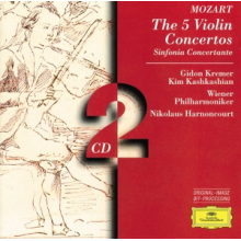 Peter Schmidl, Wiener Philharm - Mozart: the 5 Violin Concertos; Sinfonia Concertan
