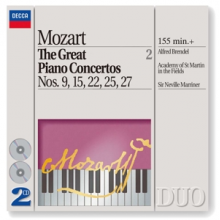 Peter Schmidl, Wiener Philharm - Mozart: the Great Piano Concertos Nos. 9, 15, 22,