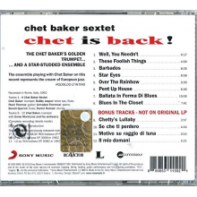 Baker, Chet - Chet Is Back!