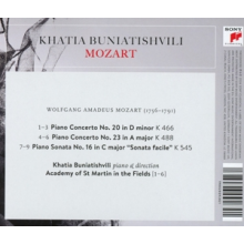 Buniatishvili, Khatia - Mozart: Piano Concertos Nos. 20 & 23