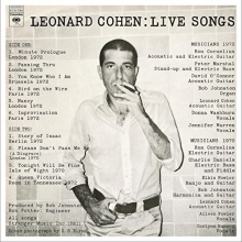Cohen, Leonard - Leonard Cohen: Live Songs