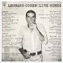 Cohen, Leonard - Leonard Cohen: Live Songs