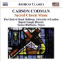 Cooman, C. - Sacred Choral Music