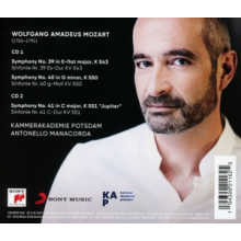 Kammerakademie Potsdam & Antonello Manacorda - Mozart Symphonies Nos. 39, 40, 41
