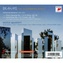 Notos Quartett - Brahms: Piano Quartet No. 1, Symphony No. 3 - The Schoenberg Effect
