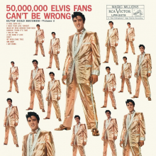 Presley, Elvis - 50,000,000 Elvis Fans Can't Be Wrong: Elvis' Gold Records, Volume 2