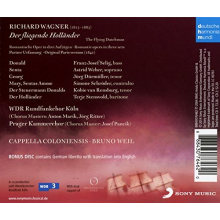 Weil, Bruno - Wagner: Der fliegende Holländer