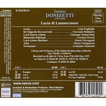 Pagliughi, Lina - Donizetti: Lucia Di Lammermoor