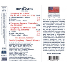 Hovhaness, A. - Symphonies 1 & 50