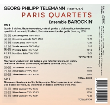 Ensemble Barockin' - Paris Quartets - Quadri (1730)