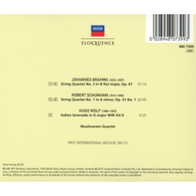 Wachter, Peter - Brahms, Schumann & Wolf: Brahms, Schumann, Wolf