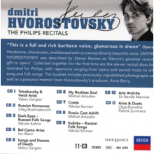 Hvorostovsky, Dmitri - The Philips Recitals
