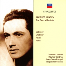 Jansen, Jacques - Jacques Jansen: the Decca Recitals