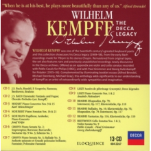 Kempff, Wilhelm - Decca Legacy