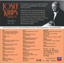 Krips, Josef - Josef Krips Edition - Volume 1