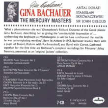 Bachauer, Gina - The Mercury Masters