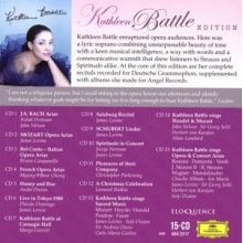 Battle, Kathleen - Kathleen Battle Edition