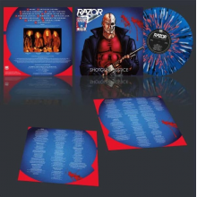 Razor - Shotgun Justice LP SPLATTER