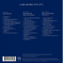 Siffre, Labi - 1970-1971