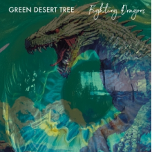 Green Desert Tree - Fighting Dragons