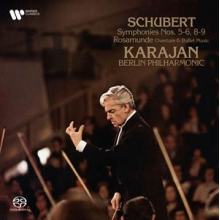 Karajan, Herbert von & Berliner Philharmoniker - Schubert: Symphonies Nos. 5-6, 8-9, Rosamunde Overture