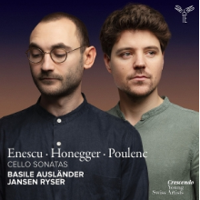 Auslander, Basile - Enescu, Honegger, Poulenc: Cello Sonatas