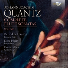 Csalog, Benedek & Dora Petery & Fanni Edocs - Quantz: Complete Flute Sonatas, Volume Ii