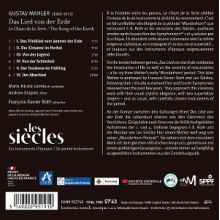 Mahler - Das Lied Von Der Erde Les Siecles Roth Lemieux Staples