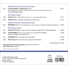 Porter, Vanessa & Emil Kuyumcuyan - Better Me - Works For Percussion