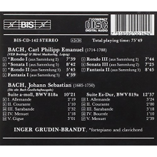 Bach, C.P.E./J.S. Bach - Pieces For Fortepiano