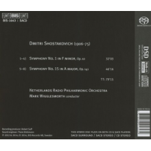 Netherlands Radio Philharmonic Orchestra & Mark Wigglesworth - Shostakovich: Symphonies Nos 1 & 15
