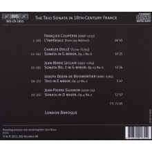 London Baroque - Trio Sonata In 18th Century France
