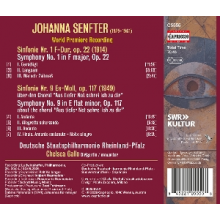 Deutsche Staatsphilharmonie Rheinland-Pfalz - Johanna Senfter: Symphonies Nos. 1 & 9