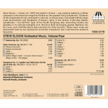 Silverthorne, Paul - Steve Elcock: Orchestral Music, Volume Four