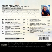 Somero, Jouni - Palmgren: Complete Piano Works, Vol. 9
