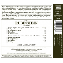 Chen, Han & Han Chen - Rubinstein: Piano Sonatas Nos. 3-4