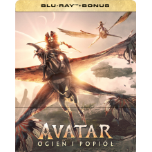 AVATAR: OGIEŃ I POPIÓŁ (2 BD) STEELBOOK