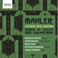 Middleton, Joseph - Mahler: Lieder Der Jugend Songs of Youth and Awakening