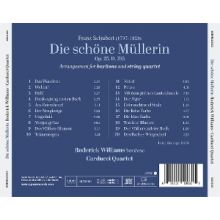 Williams, Roderick - Franz Schubert: Die Schone Mullerin Arrangement For Baritone and String Quartet